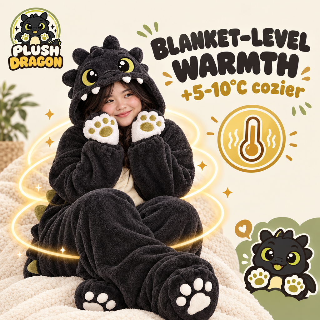 OnesieHouse™ Toothless Dragon